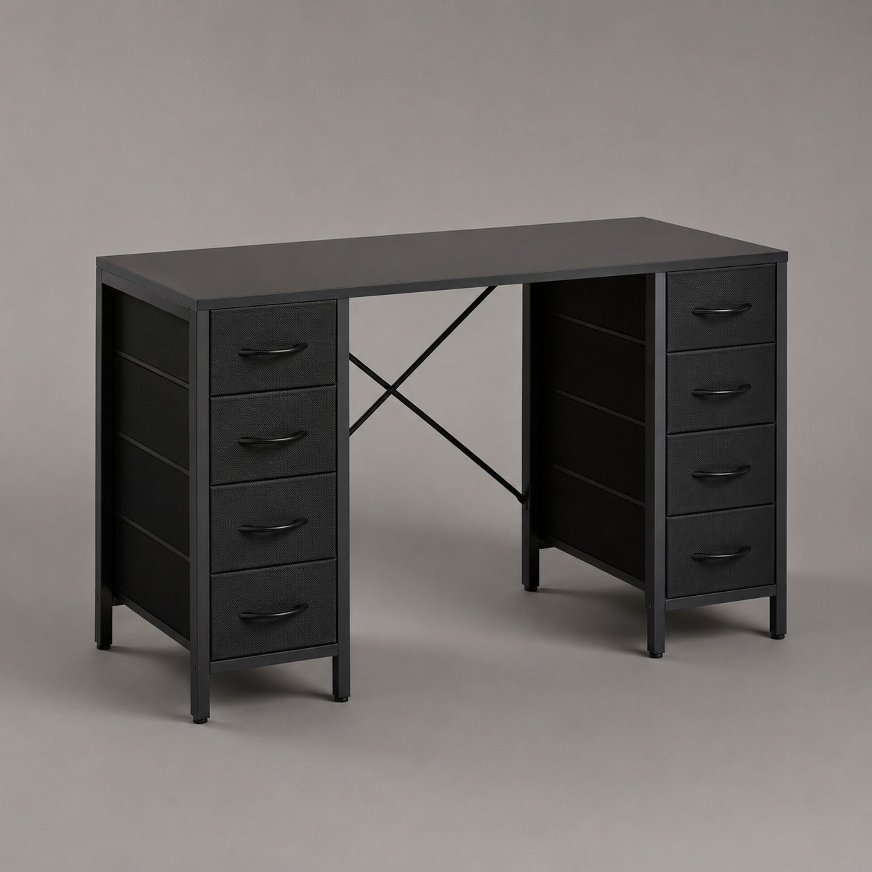 Solid Wood Writing Desk - Natural Oak