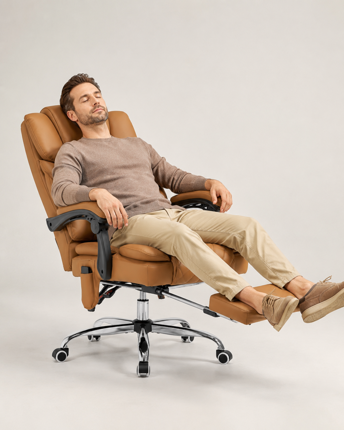 Caramel Executive Reclining Chair